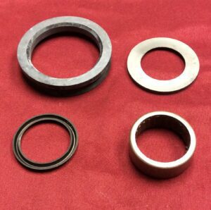 Spindle bearing and seal kit. fits front Dana 44.