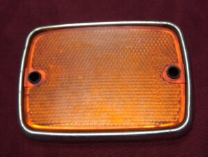 reflector, front amber used. 1967 bronco
