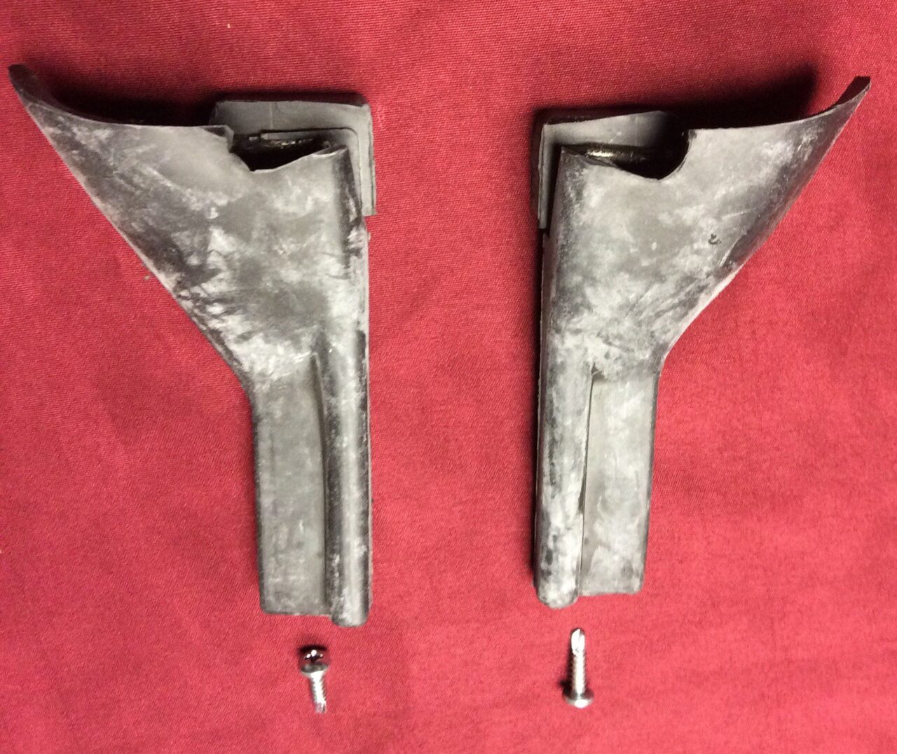Tailgate drain pair, 1966-1967 bronco