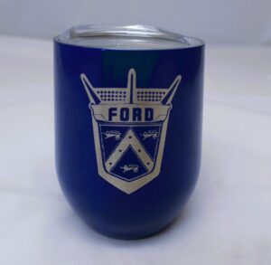 Ford Crest 9oz Tumbler With Lid - Blue