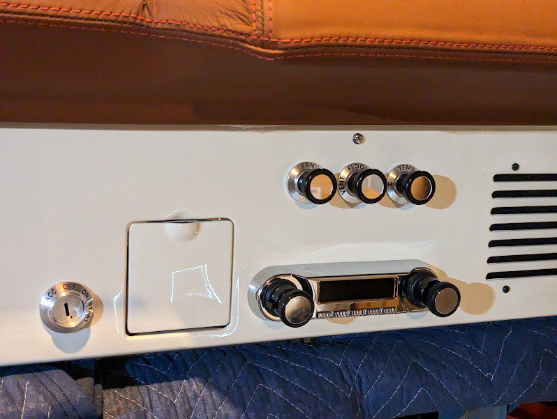 Ignition Switch Bezel. Billet Aluminum! 1966-1977 Bronco / 1961-1967 F-Series.